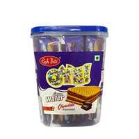 Oye Cream Wafer - Chocolate Flavor, Solid Piece Form | Indulgent Crunchy Treat For Snack Lovers