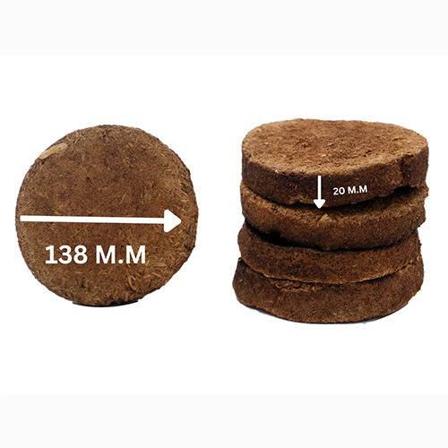 138mm Cow Dung Cake