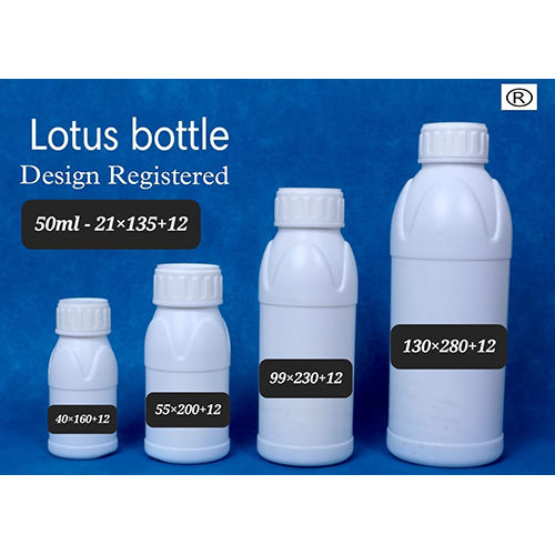 HDPE Lotus Bottle