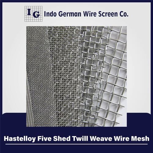 Five Shed Twill Weave Wire Mesh