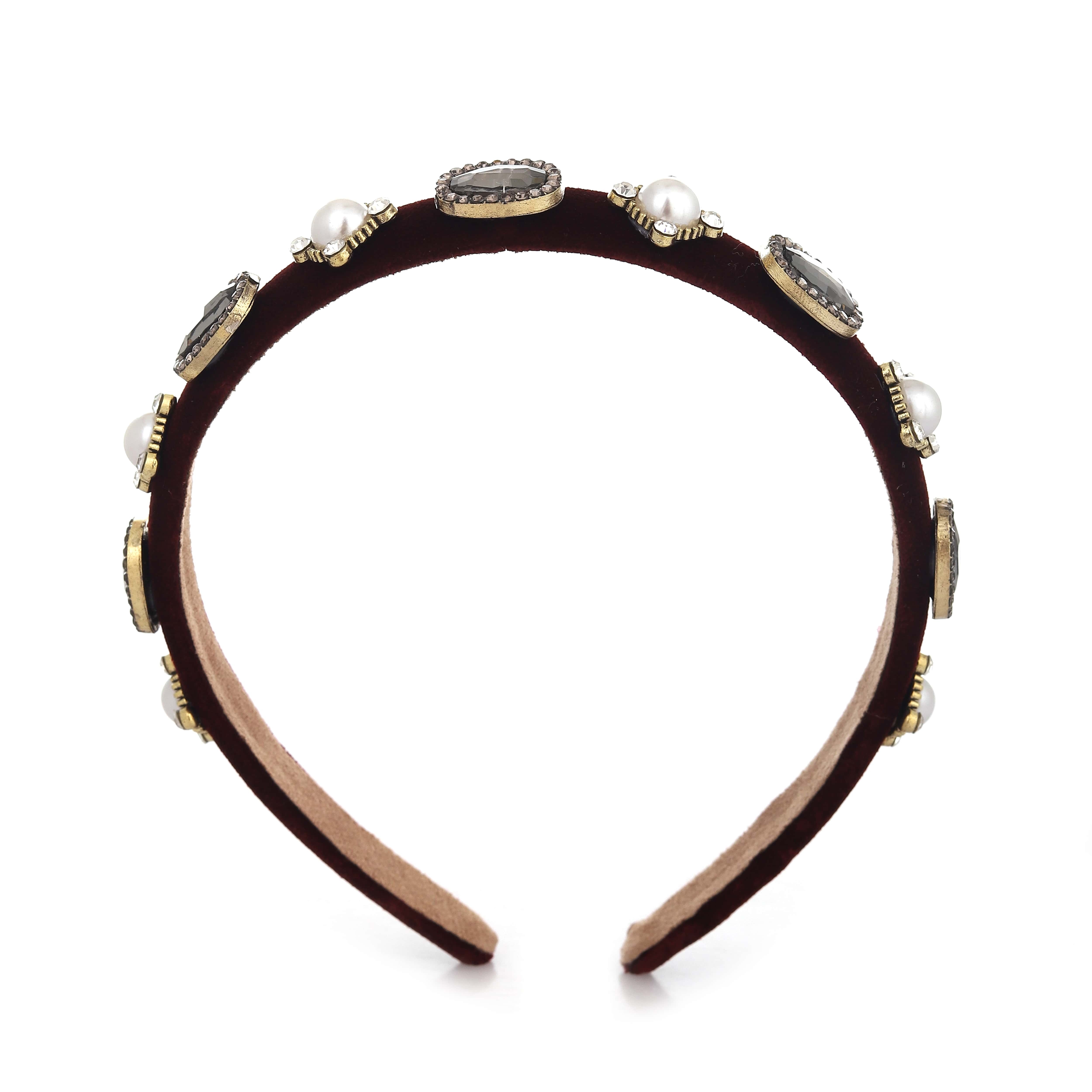 Stylish Metallic Golden Hairband