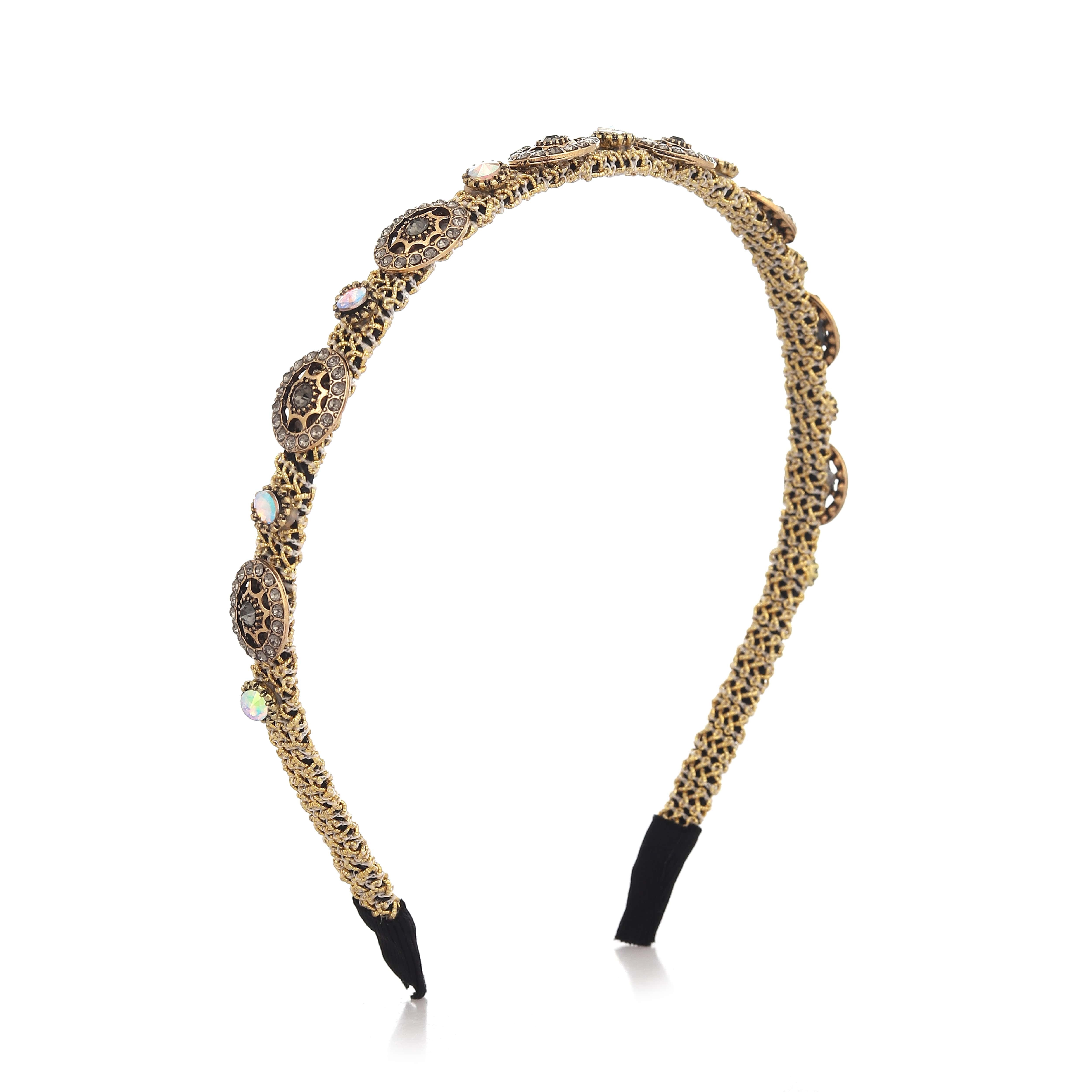 Stylish Metallic Golden Hairband