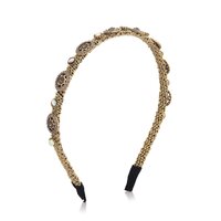 Stylish Metallic Golden Hairband