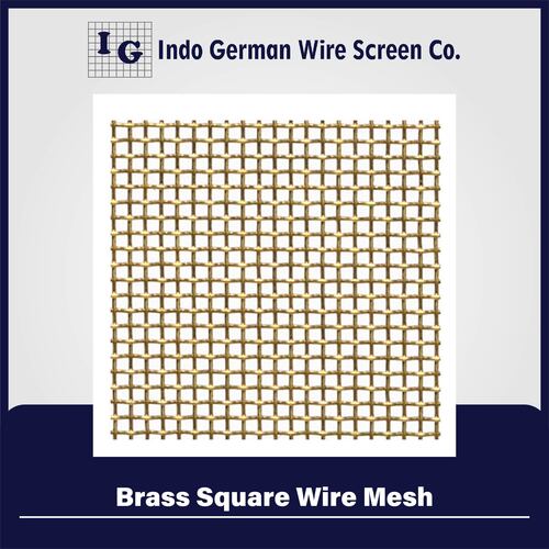 Brass Square Wire Mesh