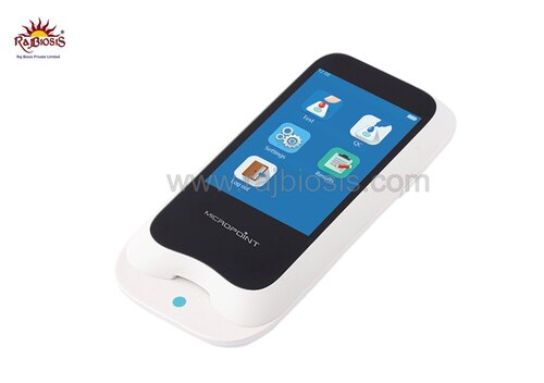 PT आईएनआर Qlab Micropoint Electrometer Q3 Battery Operated LCD Q3 Plus APTT PT आईएनआर
