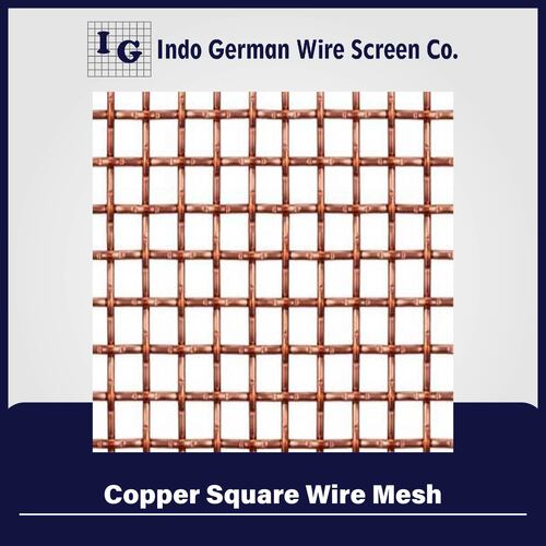 Copper Square Wire Mesh