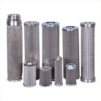 SS Cartridge Filter - Stainless Steel, Grey Color | New Industrial Usage