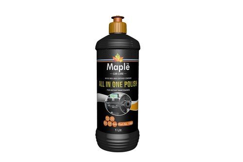 Maple Car Care All in One Polish for Cars and Motorbikes for Instant Car 1 Ltr