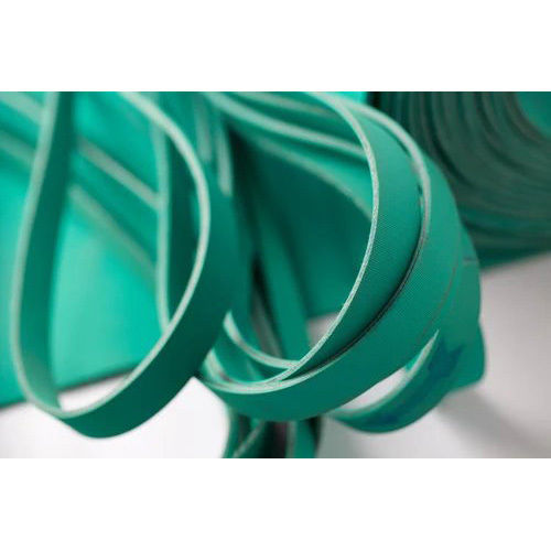 Green Industrial Poly V Belt