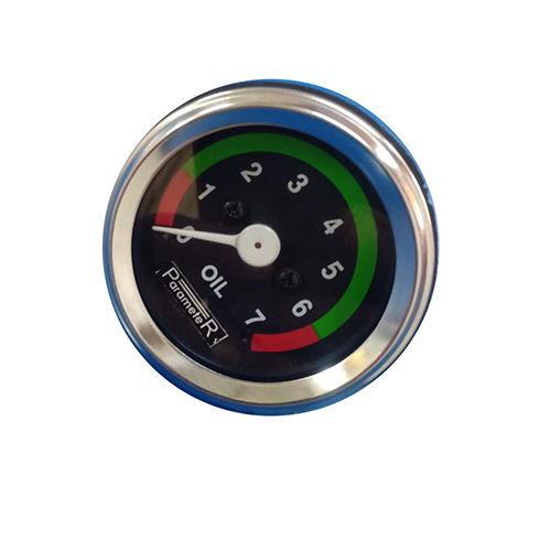 Mahindra Tractor Oil Meter Dial Color: Gray