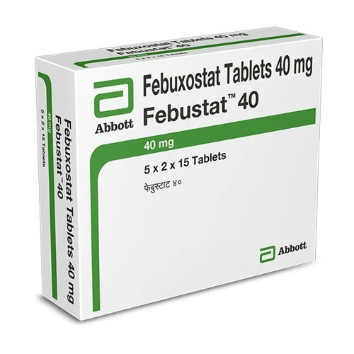 Febuxostat 40Mg Tablets - Drug Type: General Medicines