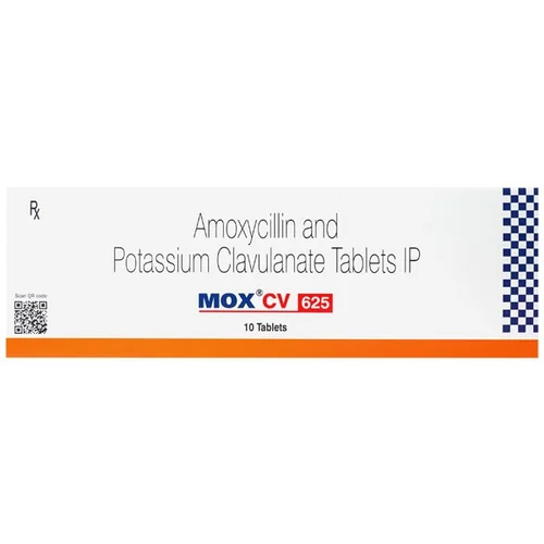 Amoxycillin And Potassium Clavulanate 625mg Tablets IP