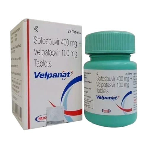Sofosbuvir 400mg And Velpatasvir 100mg Tablets