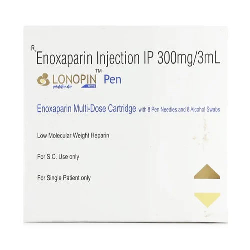 Enoxaparin 300Mg Injection Ip - Drug Type: General Medicines