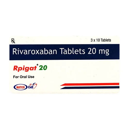 Rivaroxaban 20Mg Tablets - Drug Type: General Medicines