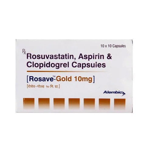 Rosuvastatin And Clopidogrel 10mg Capsules