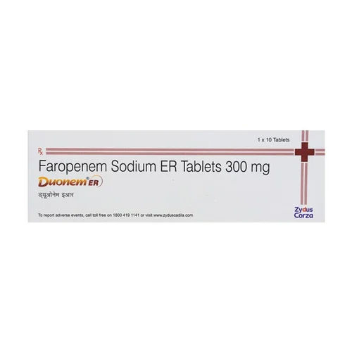 Faropenem Sodium Er 300mg Tablets - Storage: Dry Place