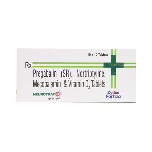 Pregabalin Sr Nortriptyline Mecobalamin And Vitamin D3 Tablets - Purity: 99%