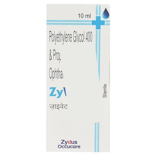 Polyethylene 10ml Glycol Ophthalmic Solution