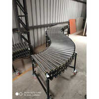Flexible Roller Conveyor - Color: Gray