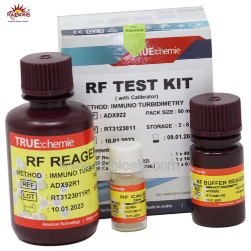 TRUEchemie RF / RA (Rheumatoid Factor / Rheumatoid Arthritis) test Kit