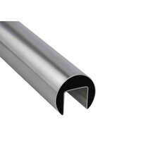 Stainless Steel Slot Tubes - Color: Silver