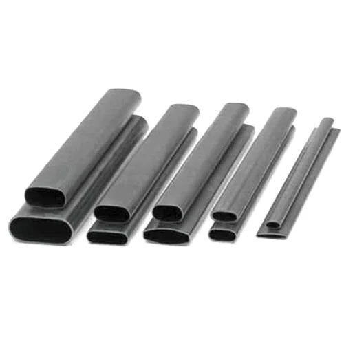 Grey Stainless Steel Elliptical Tubes