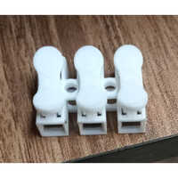 2 Way Push Fit Connector - High-quality Material, Various Sizes, White Color | Reliable Electric Fitting Solution, Lightweight, Warranty Included