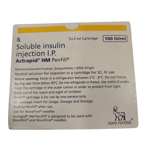 Soluble Insulin Injection IP