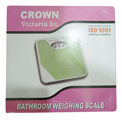 White Crown Victroria Dx Bathroom Weighing Scale