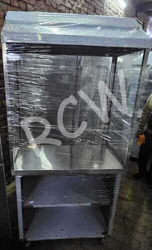 Stainless Steel SS Tandoori Display Counter For Shop Hotel Resturant