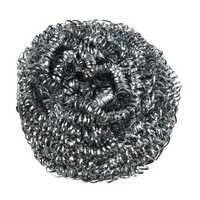Steel Scrub Sponge - Color: Silver