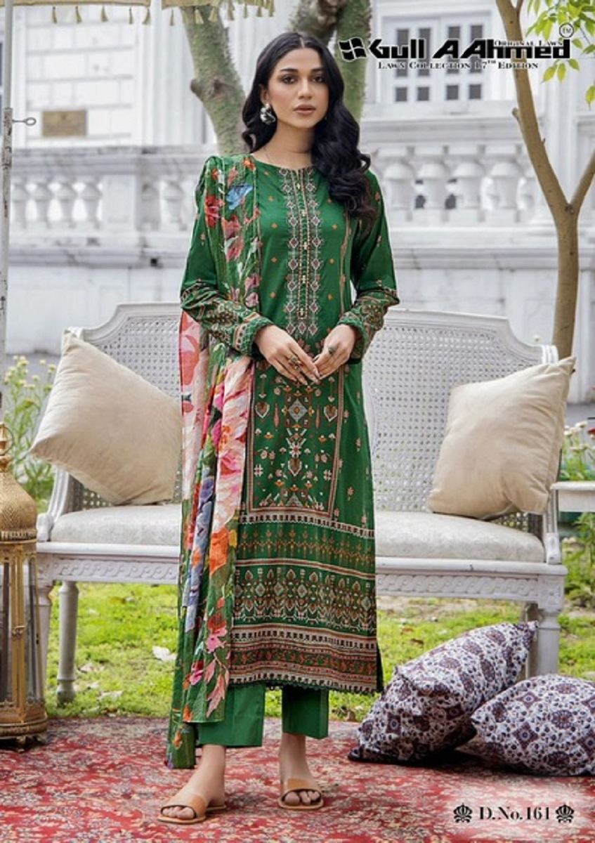 Gull Ahmed Lawn Collection Vol-17 -Dress Material