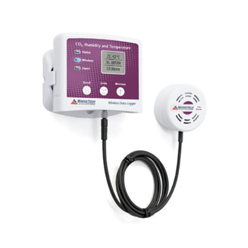 Metal & Pvc Co2 Humdity And Temperature Data Logger