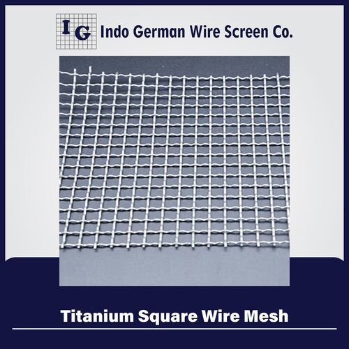 Titanium Square Wire Mesh