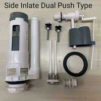 Side Inlet Flush System - Color: White-black