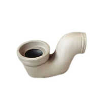 Small P Plumbing Traps - Color: Cream
