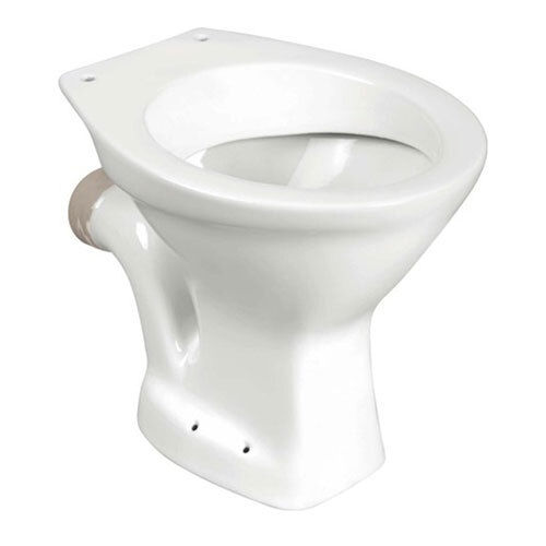 White E W C  P Type Western Toilet