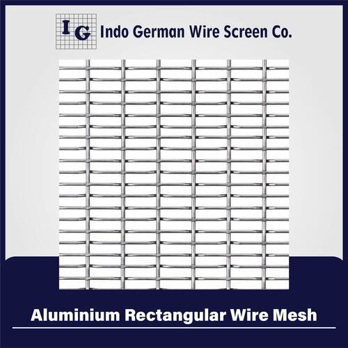 Aluminium Rectangular Wire Mesh