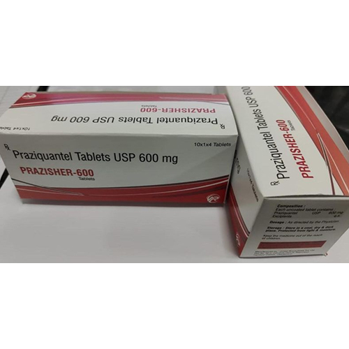 600mg Praziquantel Tablets USP