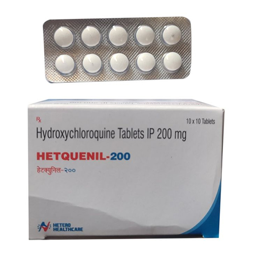 200mg Hydrochloroquine Tablets IP