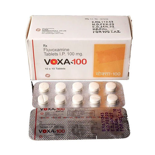 100Mg Fluvoxamine Tablets Ip Generic Drugs