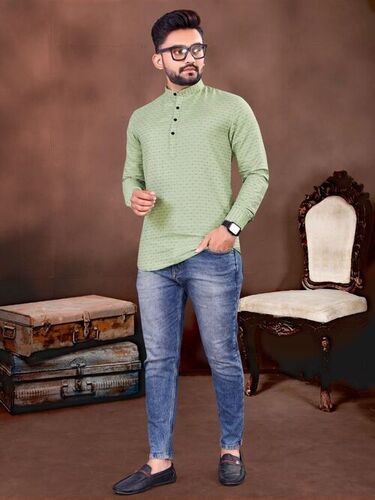 mens  Cotton short kurta