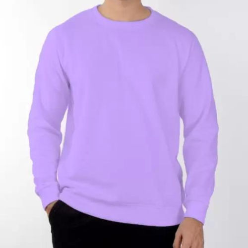 Men Full Sleeve Solid Sweatshirt