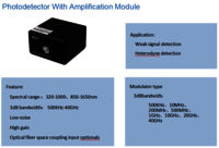 Rof 200M Photodetector Avalanche Photodetector Optical Detector APD Photodetector
