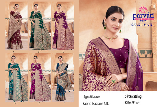 Banarasi Silk Soft Elegant Bridal Wear Saree-25351