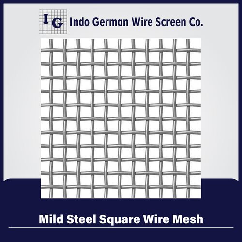 Mild Steel Rectangular Wire Mesh