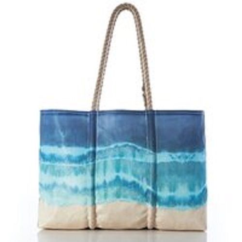 Ocean Print Tote Bag