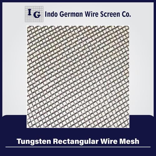 Tungsten Rectangular Wire Mesh