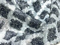 Sequin embroidered fabric wholesale